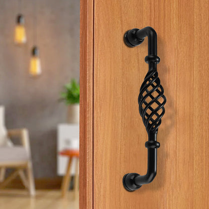 Modern Kitchen Cabinet - Drawer Pulls & Door Furniture Handles in Black ~1330