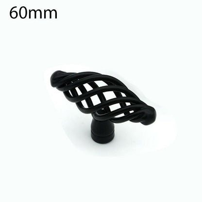 Modern Kitchen Cabinet - Drawer Pulls & Door Furniture Handles in Black ~1330